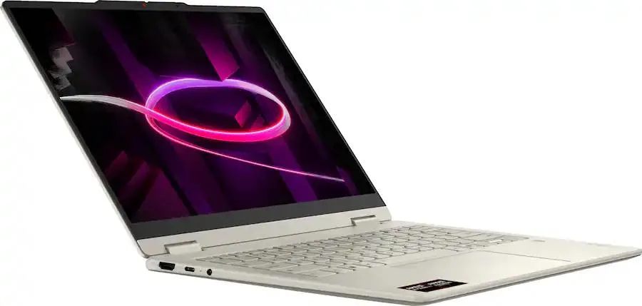 Seashell 14-inch 2-in-1 OLED touchscreen laptop, convertible hinge