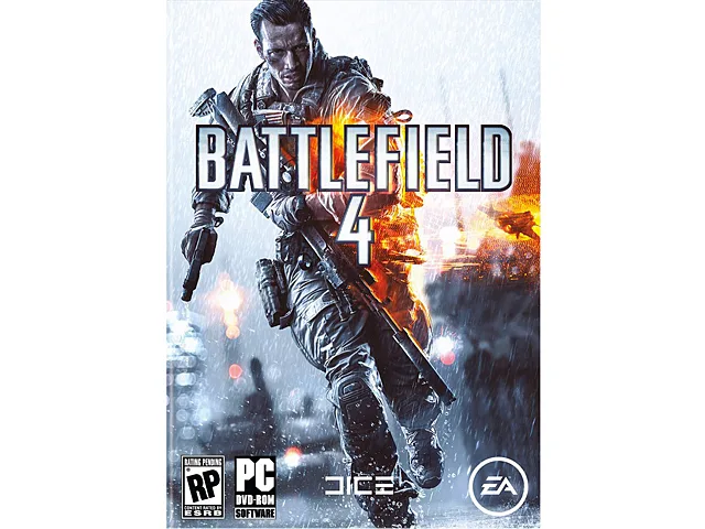 Standard DVD case with Battlefield 4 cover art