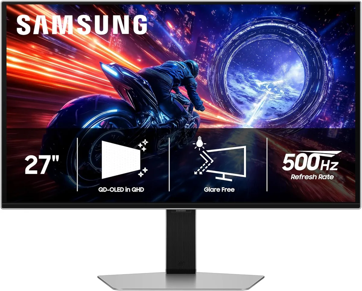 SAMSUNG SAMSUNG Odyssey OLED G6 27" QHD 500Hz 0.03ms LS27FG602SNXZA gaming monitor — product photo