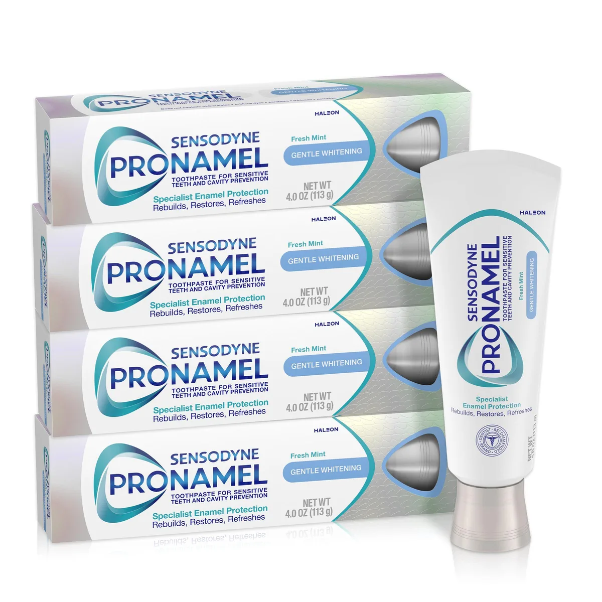 SENSODYNE PRONAMEL 60000000210060 Gentle Whitening Toothpaste 16 oz 4 Pack oral care — product photo