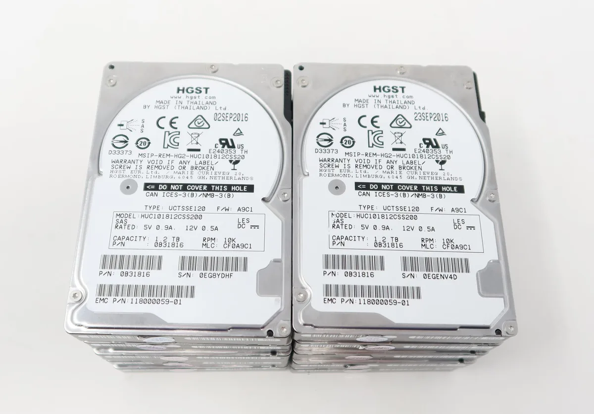 HGST HGST HUC101812CSS200 1.2TB 10000RPM SAS 2.5" internal hard drive — fotografia produktu
