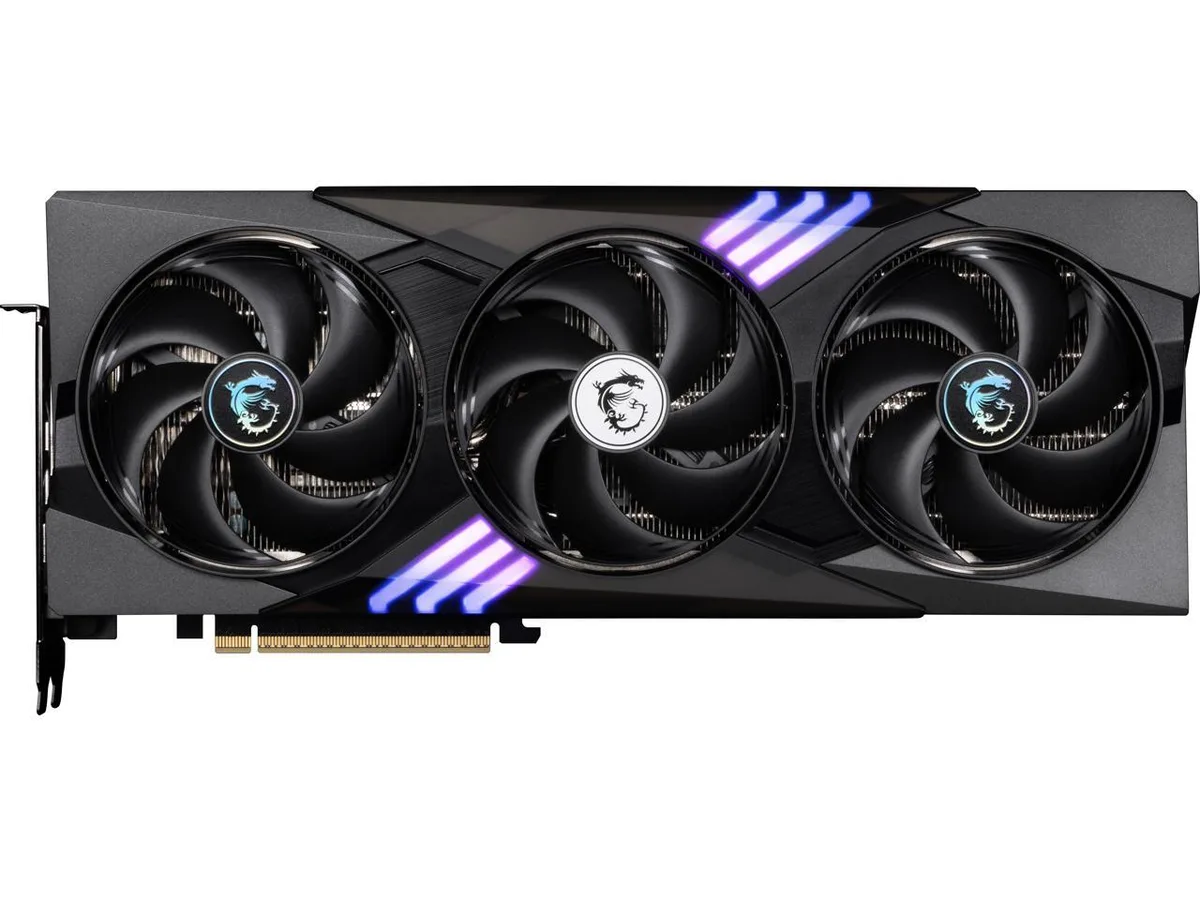 MSI MSI RTX 5070 12G GAMING TRIO OC graphics card — product photo