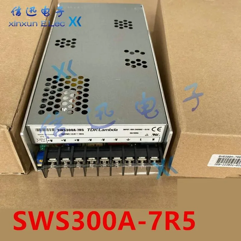 Rectangular metal ATX power supply unit, 300W