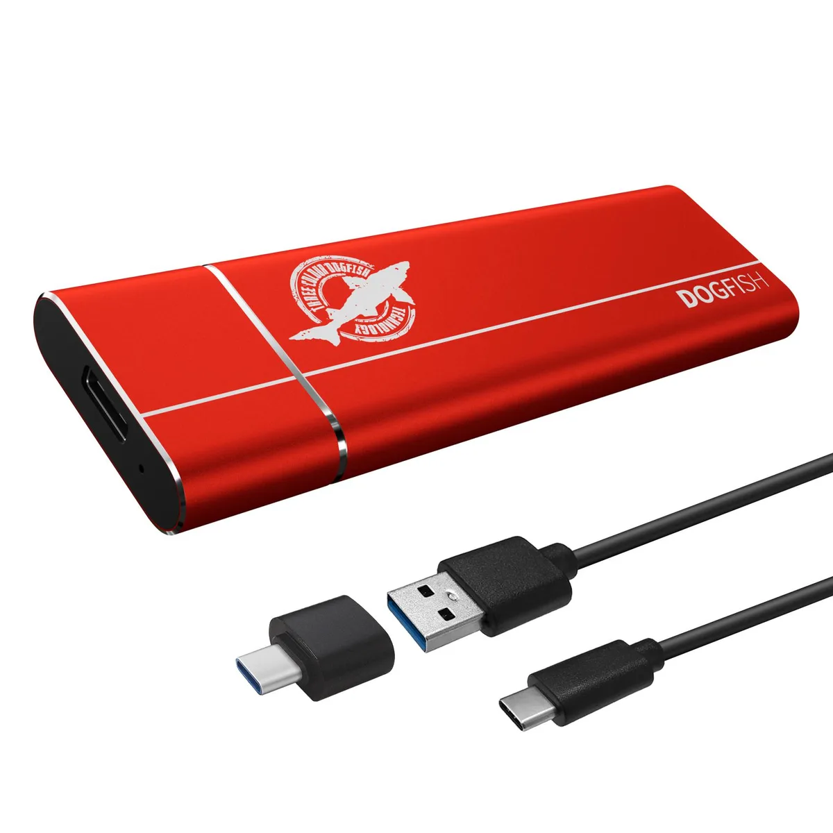 Dogfish Technology Dogfish Technology 512GB M.2 2242 USB 3.1 Type-C external SSD — photo du produit
