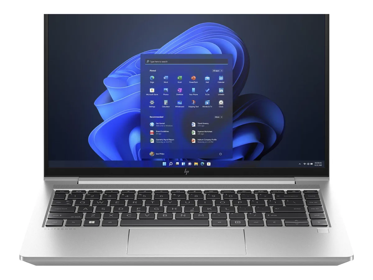 HP HP EliteBook 645 G10 14" FHD AMD Ryzen 5 PRO 7530U 16GB DDR4 256GB SSD Silver — photo du produit