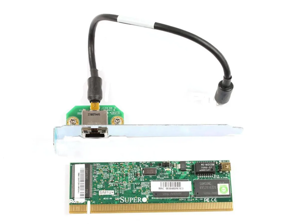 Supermicro Supermicro USB2RJ45 IPMI Remote Management Card laptop replacement part — product photo