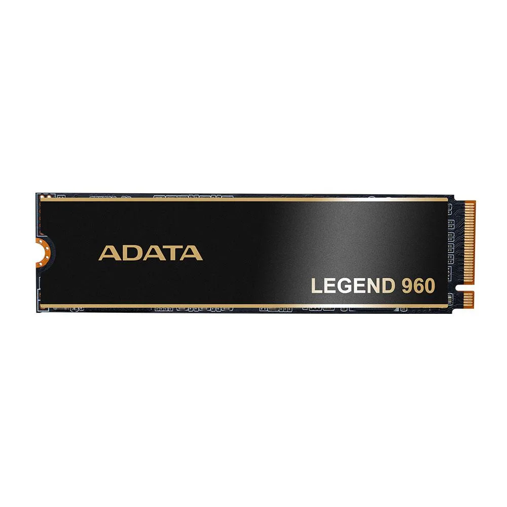 ADATA ADATA LEGEND 960 2TB internal SSD Gen4x4 M.2 2280 heatsink Black/Gold — photo du produit
