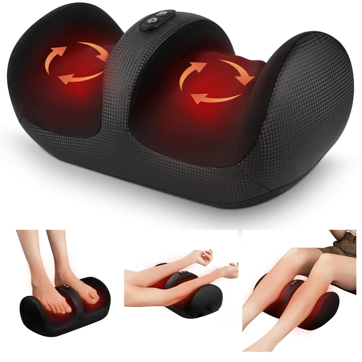  Nekteck NK-FM12 Shiatsu Foot Massager with Heat — foto del prodotto
