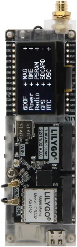 MCDODO MCDODO T-BeamSUPREME ESP32-S3 LoRa 915MHz GPS 1.3" OLED development board — product photo