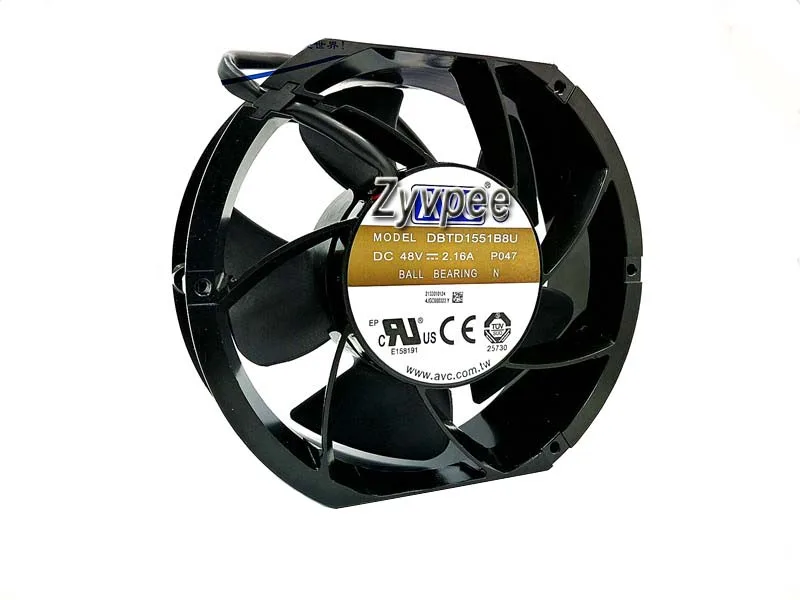 Zyvpee Zyvpee DBTD1551B8U 172*51mm 48V 2.16A 4-pin PWM case fan — 제품 사진