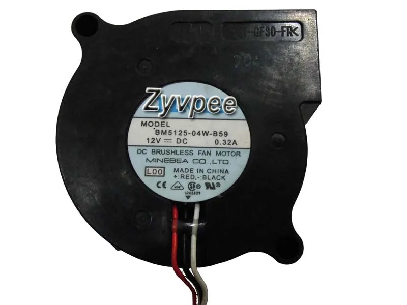 Zyvpee Zyvpee BM5125-04W-B59 L00 51x25mm 3-pin case fan — תמונת המוצר