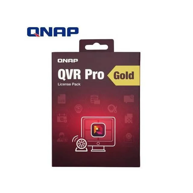 Qnap Qnap LIC-SW-QVRPRO-GOLD QVR Pro GOLD License 8 channel — toote foto