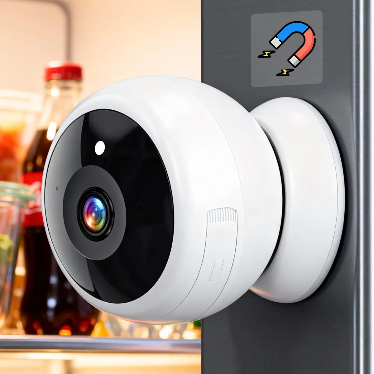 Clover CG9S Magnetic Wireless Surveillance 2K 150° IP65 128GB — product photo