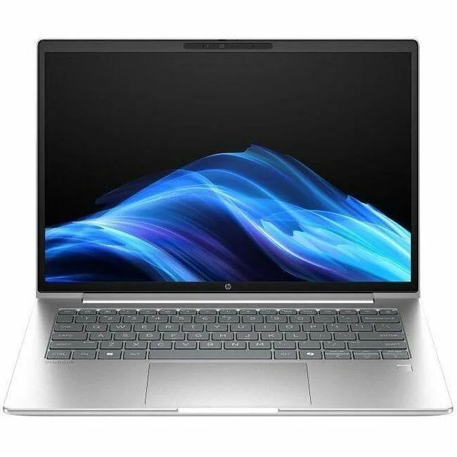 Silver 14 inch laptop with non-touch WUXGA display and English keyboard