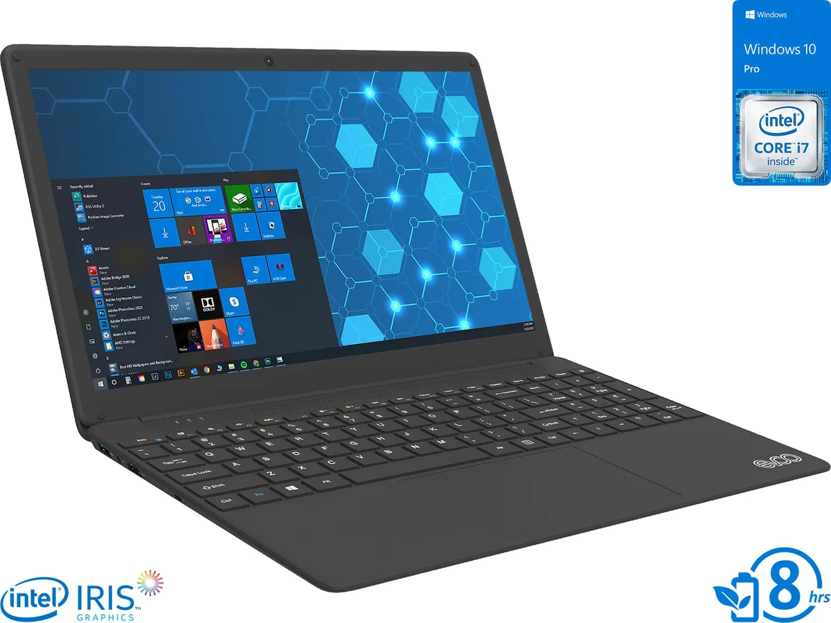 EVOO EVOO Ultra Thin laptop i7-6660U 8GB 256GB 15.6 FHD — photo du produit