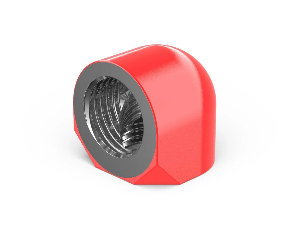 PrimoChill PrimoChill Female-Female G 1/4 90° SX Elbow Fitting 19.7mm diy cooling — product photo