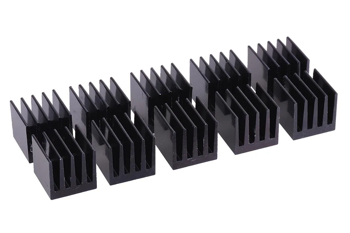 Alphacool Alphacool 19120 GPU Heatsink 15mm Black 10 Pack Chipset Cooling — 商品照片
