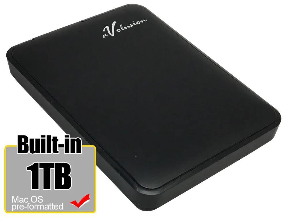 GoHardDrive GoHardDrive HD250U3-Z1-1TB-MAC 1TB portable hard drive — productfoto