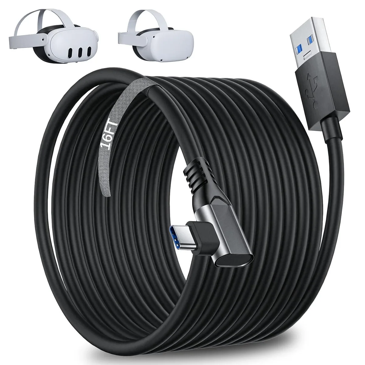 BFKK BFKK VR Link Cable 16FT USB 3.0 16 ft Black vr accessory — foto del producto