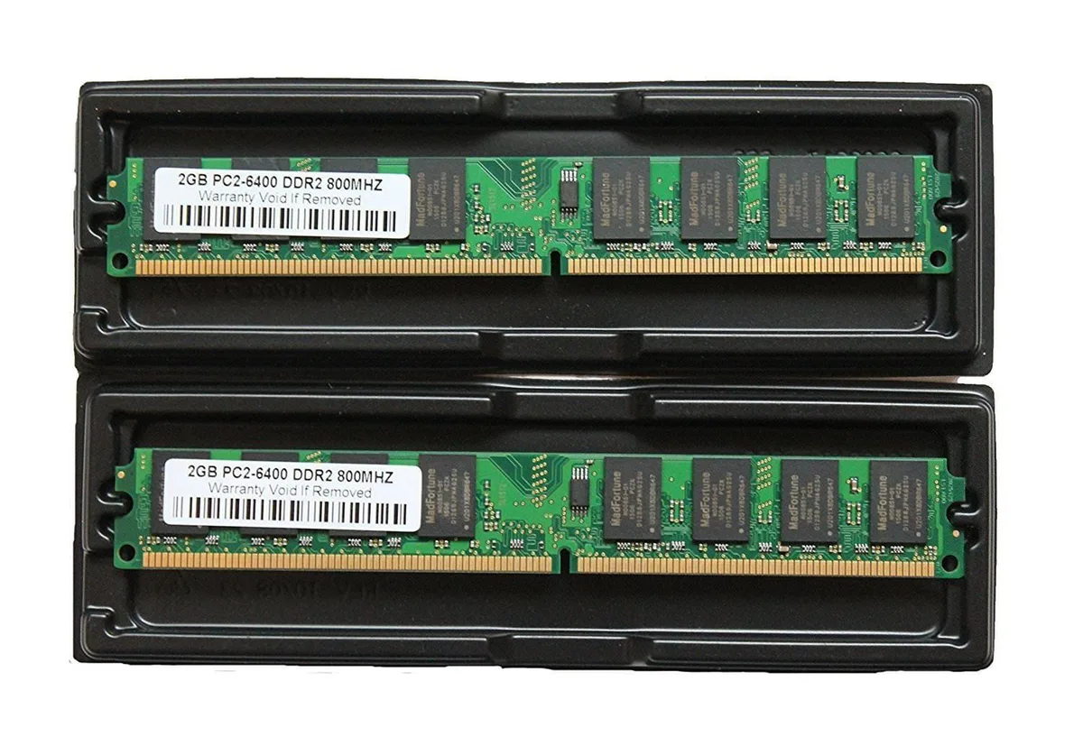 Simmtec, Inc Simmtec, Inc 4GB DDR2 240-pin 800MHz PC2-6400 CL6 desktop RAM — photo du produit