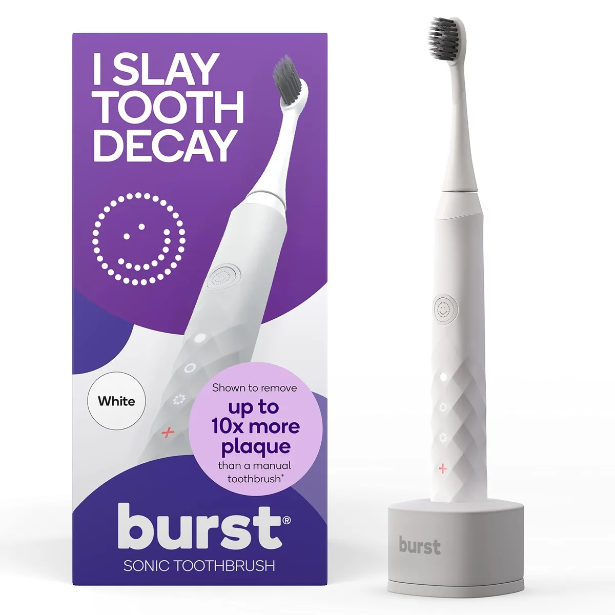 Waterpik Original Sonic Electric Toothbrush Burst White SG-987 — product photo