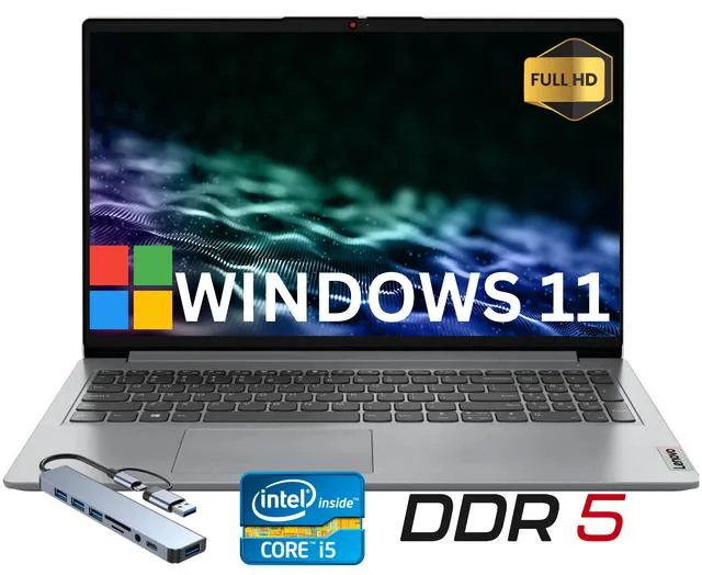 Lenovo Lenovo IdeaPad Slim 3i laptop 15.6" FHD i5-1335U 16GB DDR5 1TB NVMe — product photo