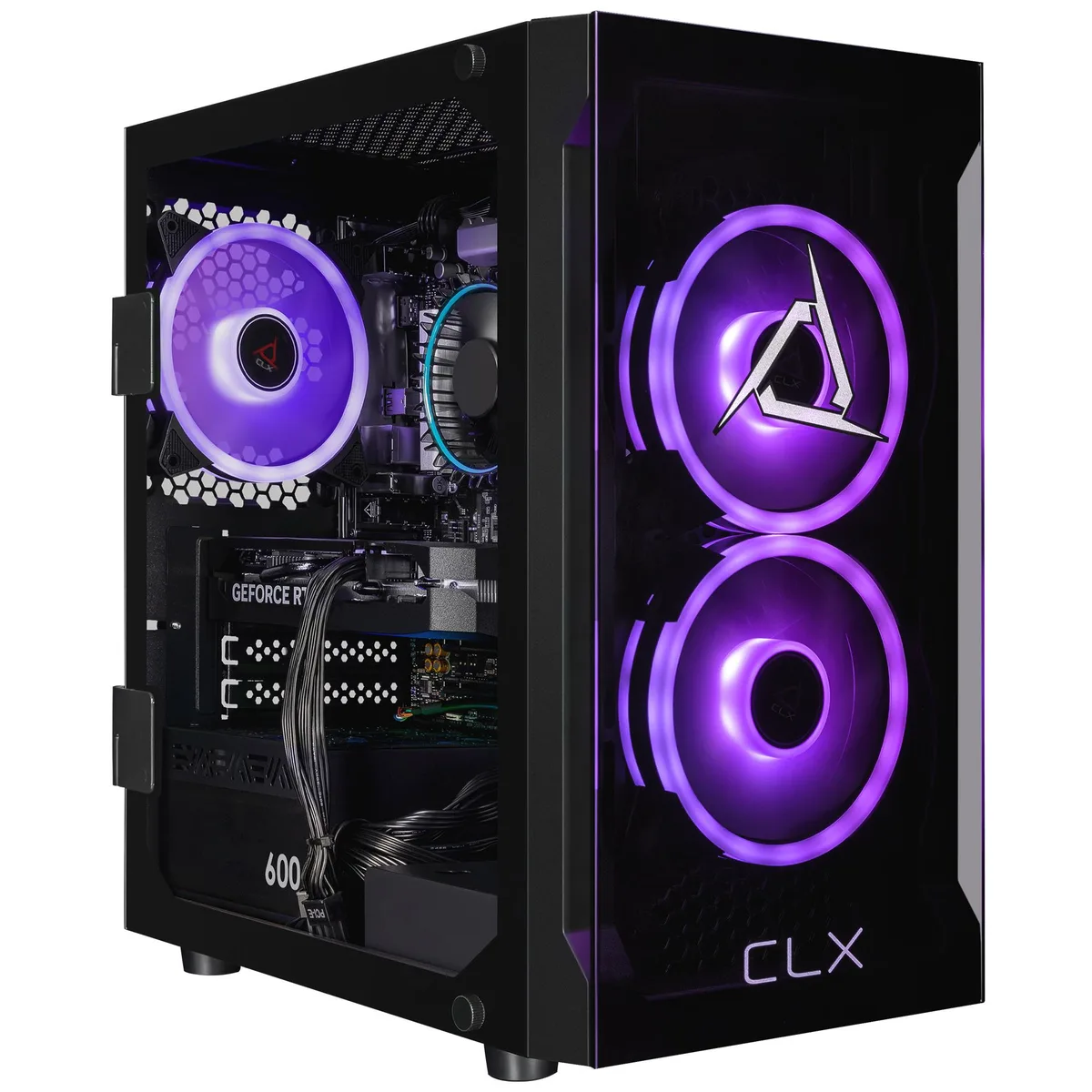 CLX Gaming CLX Gaming TGMSETRTA5501BM gaming PC i5 14400F 32GB DDR5 RTX 5060 8GB 2TB — photo du produit