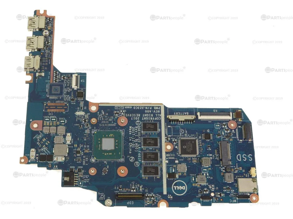 DELL DELL Latitude 3190 2-in-1 Motherboard 0F565 Pentium N5000 1.1 GHz 4GB — photo du produit