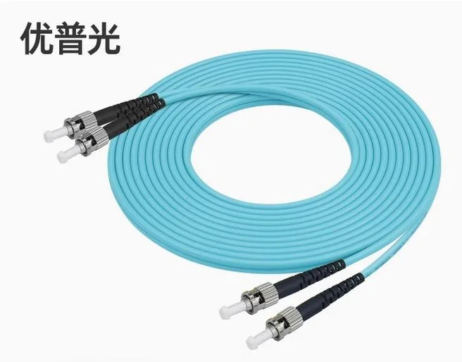 Enfain Enfain OM3 ST-ST Duplex Multimode Fiber Patch Cable 15m Aqua Blue — fotografia produktu