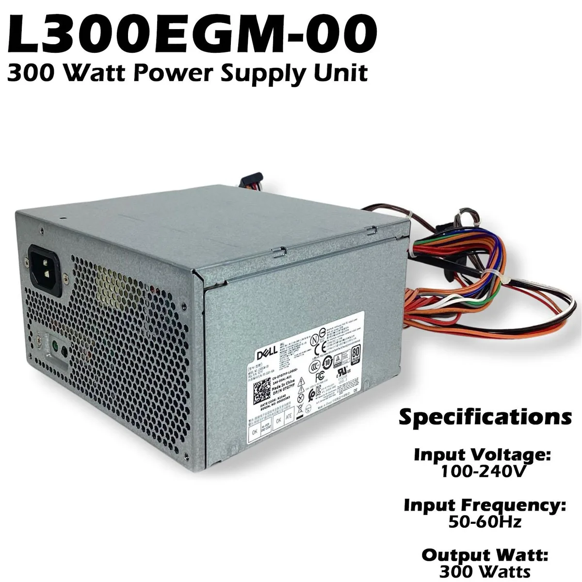 DELL DELL L300EGM-00 300W server power supply — 商品照片