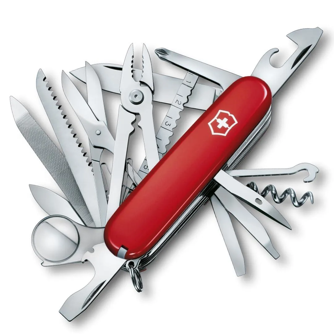 Victorinox Swiss Champ 1.6795 Pocket Knife 33 Functions Red — fotografija izdelka