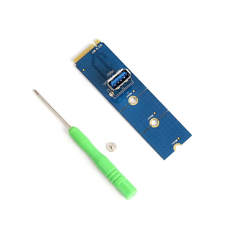 Corn Electronics Corn Electronics M.2 NGFF to USB 3.0 Transfer Card 2280/2260/2242 Breakable — 제품 사진
