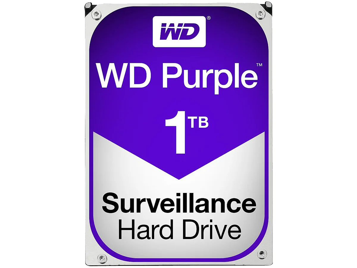 Western Digital Western Digital WD10PURX 1TB 5400 RPM 64MB SATA 3.5" internal hard drive — product photo