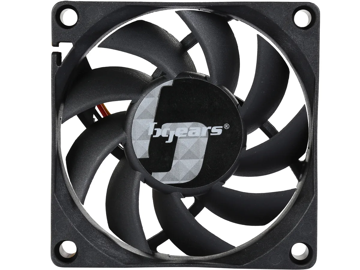BGears BGears b-Blaster 70 70mm 15mm 4500 RPM 48 CFM 24 dBA 3-pin case fan — produktbild