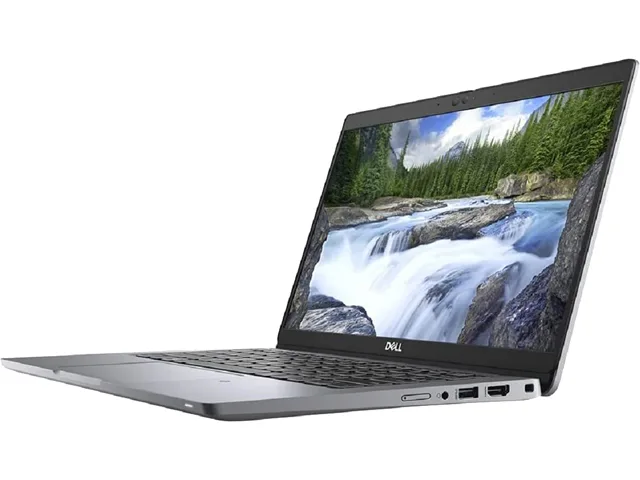 Gray Dell Latitude 5320 13.3 inch laptop closed view