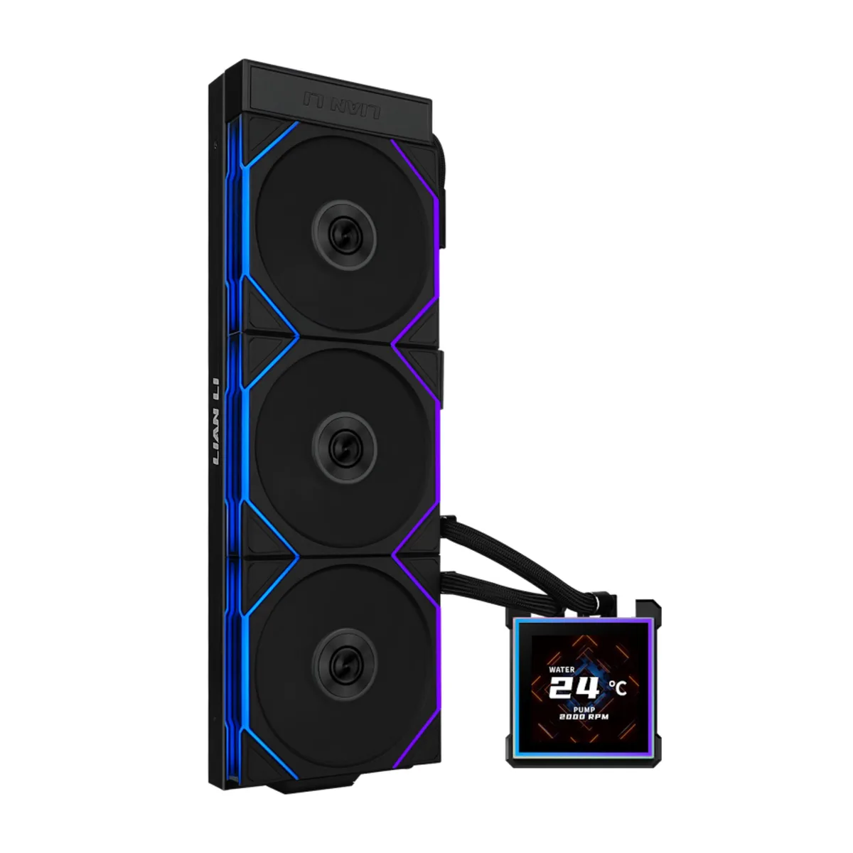 Lian Li Lian Li Hydroshift II-S 360 TL ARGB Liquid Cooler HS2LCDS36TB — photo du produit