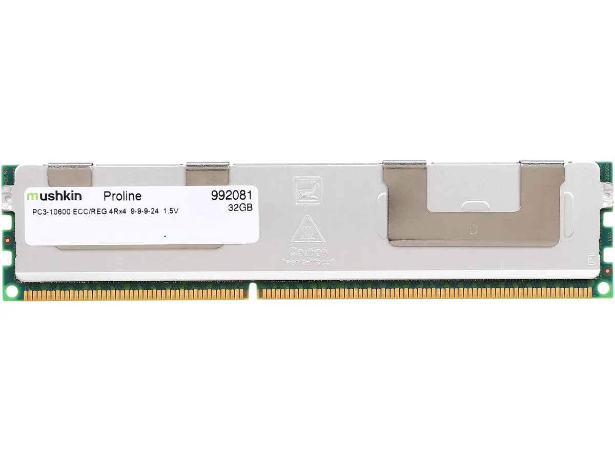 Mushkin Enhanced Mushkin Enhanced 992081 32GB DDR3 1333 ECC Registered server RAM — product photo