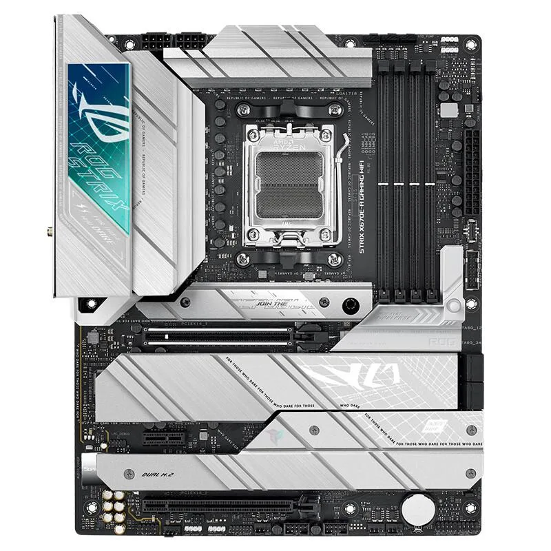 ASUS ASUS ROG STRIX X670E-A GAMING WIFI Snow AMD motherboard — 商品写真