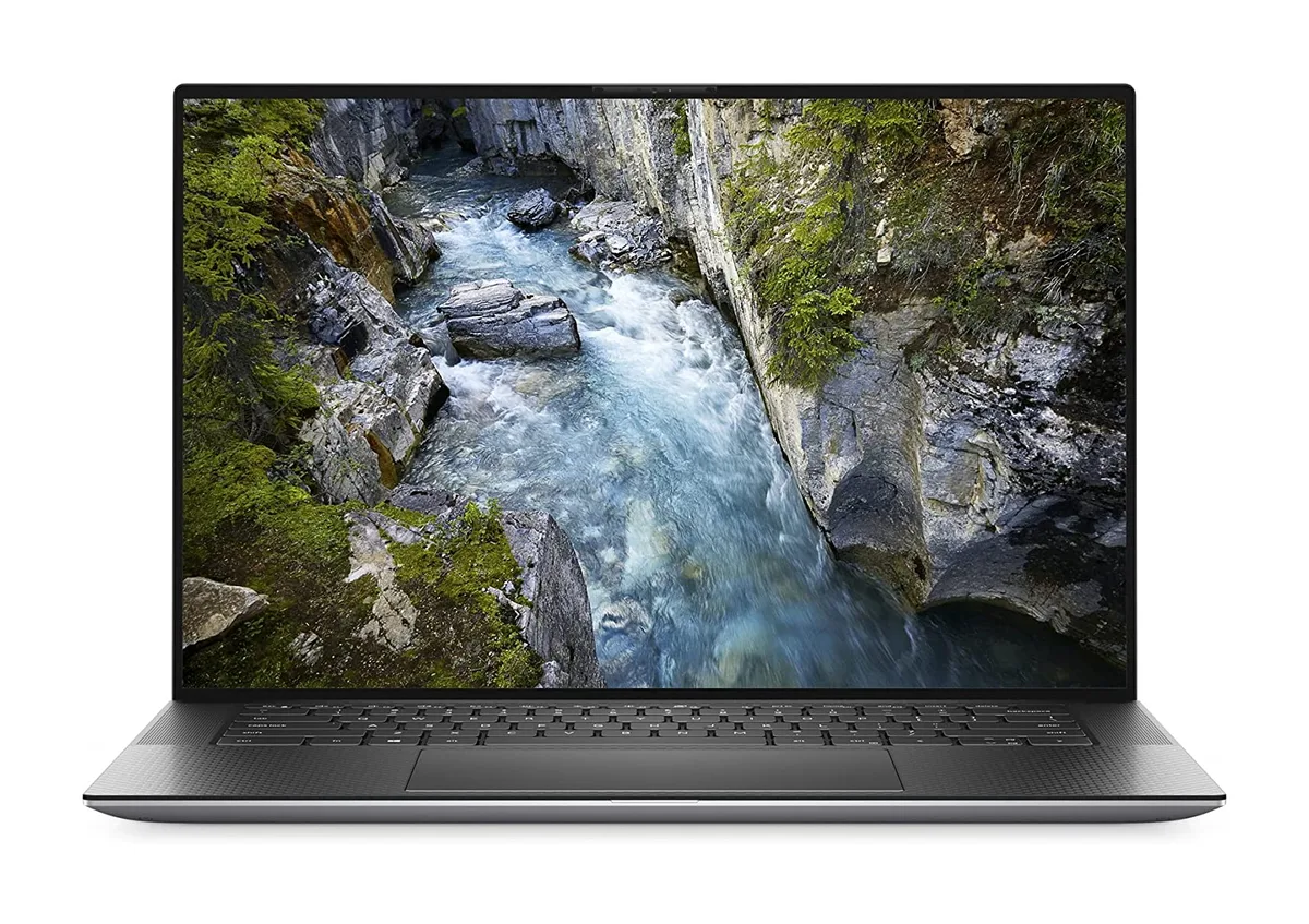 Dark grey Precision 5550 laptop, 15.6 inch UHD touchscreen, Grade A condition