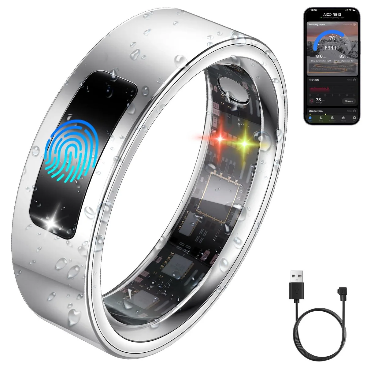  HTC TM21 Smart Watch Black Large 1.04 — صورة المنتج