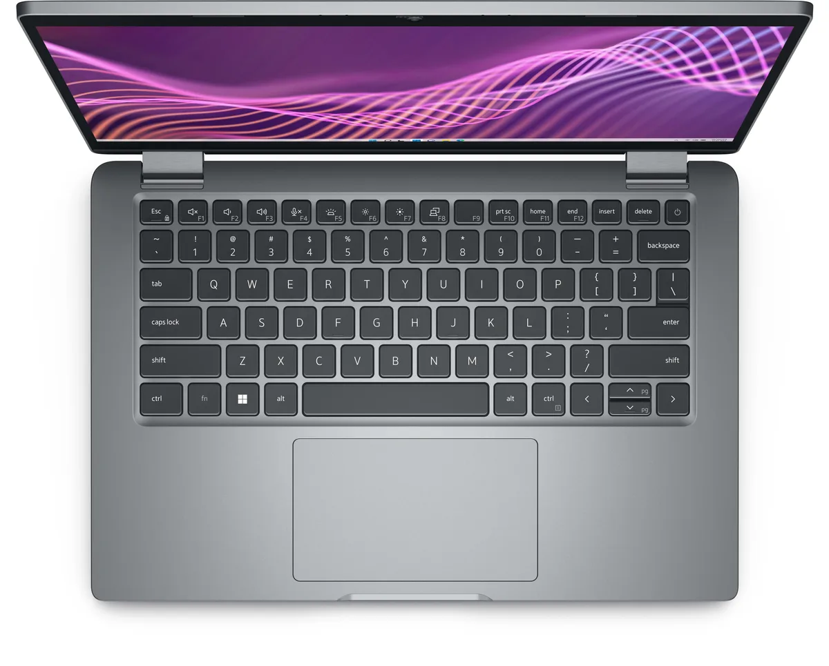 Closed black Dell Latitude 5340 laptop with 13.3 inch non-touch FHD screen