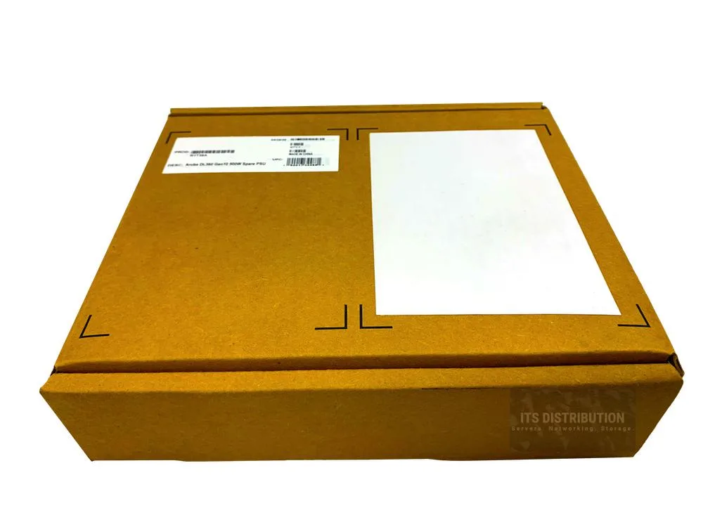 HPE HPE Aruba DL360 Gen10 500W Power Supply R1T38A — product photo