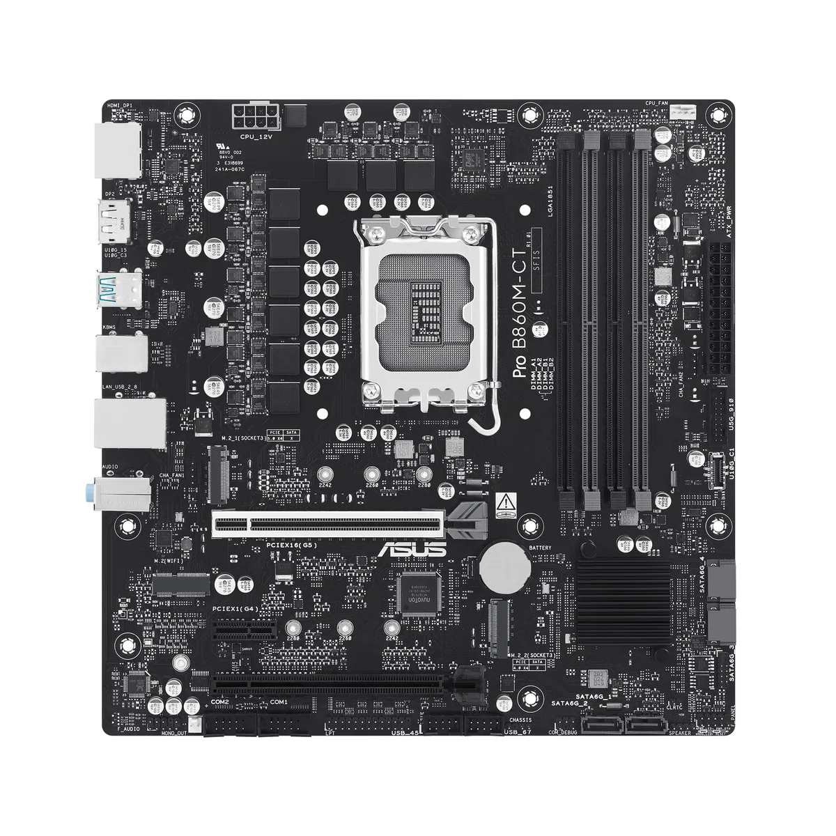 ASUS ASUS PRO B860M-CT-CSM Intel motherboard — product photo