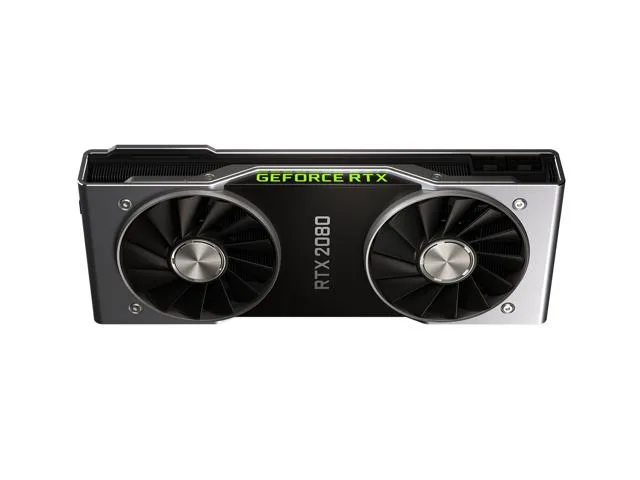 NVIDIA NVIDIA GeForce RTX 2080 Founders Edition graphics card — photo du produit