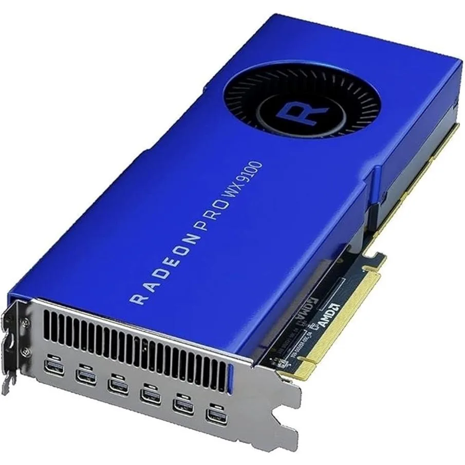 AMD AMD Radeon Pro WX 9100 graphics card 16GB HBM2 — product photo