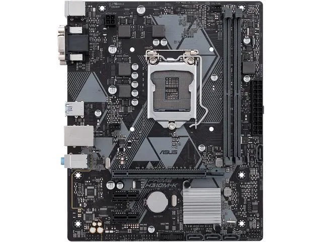 Green micro-ATX board with silver PCIe slots and black I/O shield