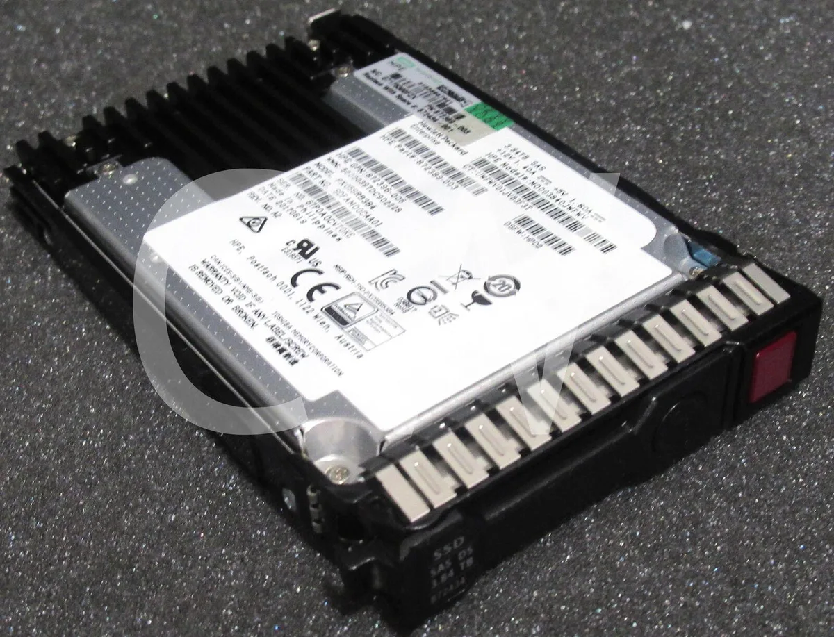 HPE HPE 3.84TB 12G SAS RI SFF 2.5" enterprise SSD M0003840JWFWV — productfoto