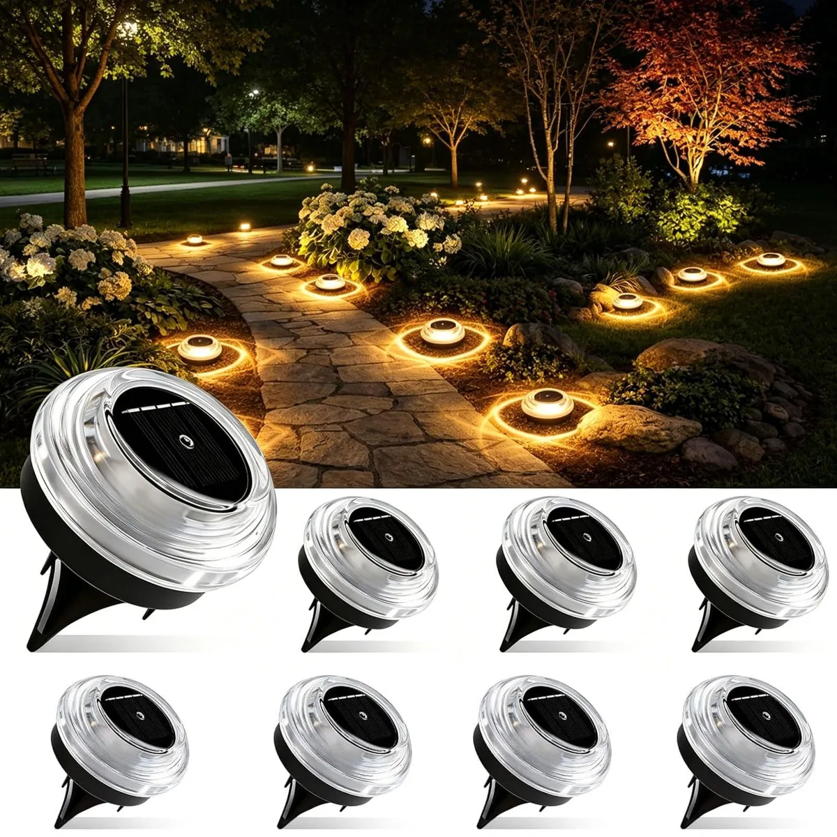  Gahomlumy 2503A-S8 8-pack landscape lighting — termékfotó