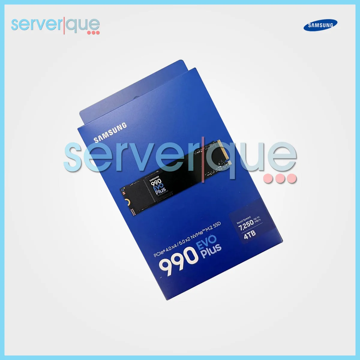 SAMSUNG SAMSUNG 990 EVO Plus 4TB PCIe 5.0 NVMe M.2 2280 internal SSD — product photo