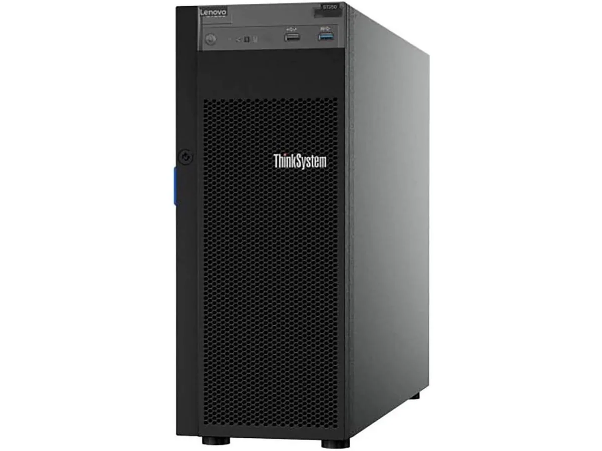 Lenovo Lenovo ThinkSystem ST250 Tower Server Bundle APC BR1500MS UPS Xeon 3.3GHz 32GB RAM 8TB HDD JBOD — снимка на продукта